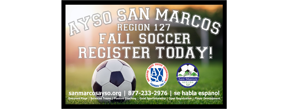 Fall Registration is OPEN!